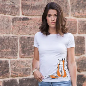 2 Foxes women t-shirt