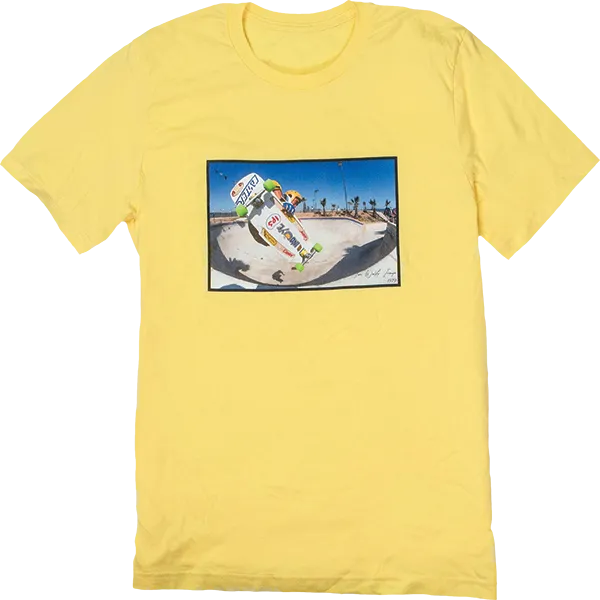 45rpm Tom (Wally) Inouye T-Shirt - Size: Large Yellow