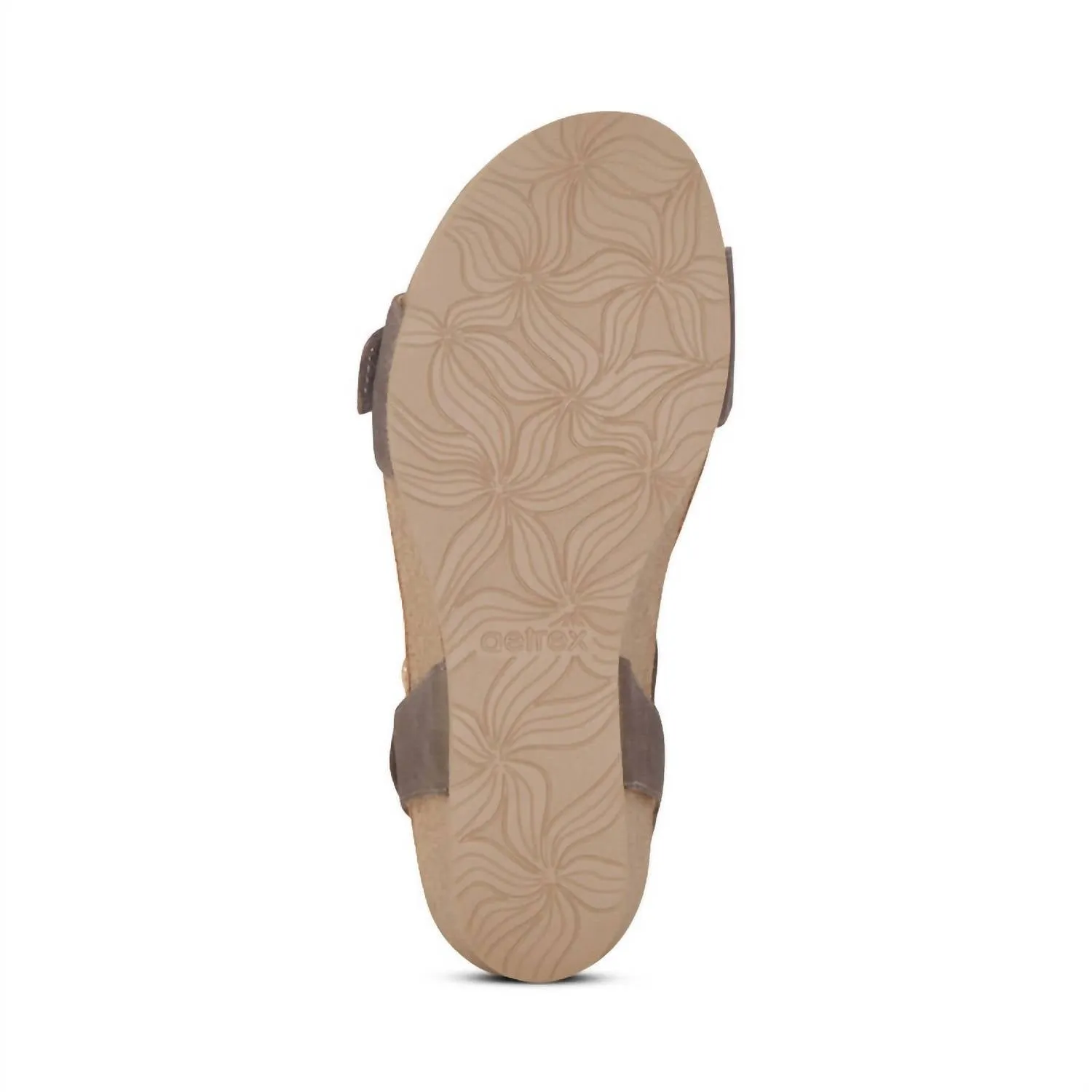 Aetrex - Women's Lexa Quarter Strap Wedge Sandals