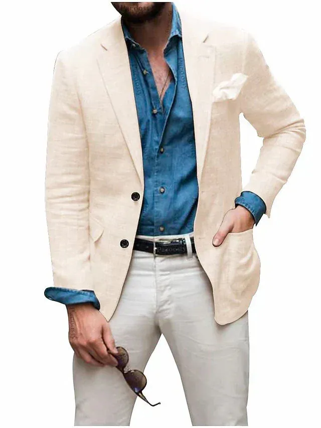 Anderson - Casual Linnen Blazer voor Heren