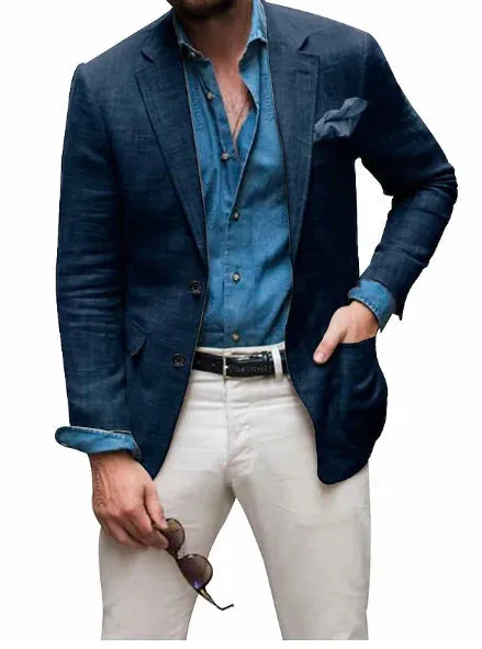 Anderson - Casual Linnen Blazer voor Heren