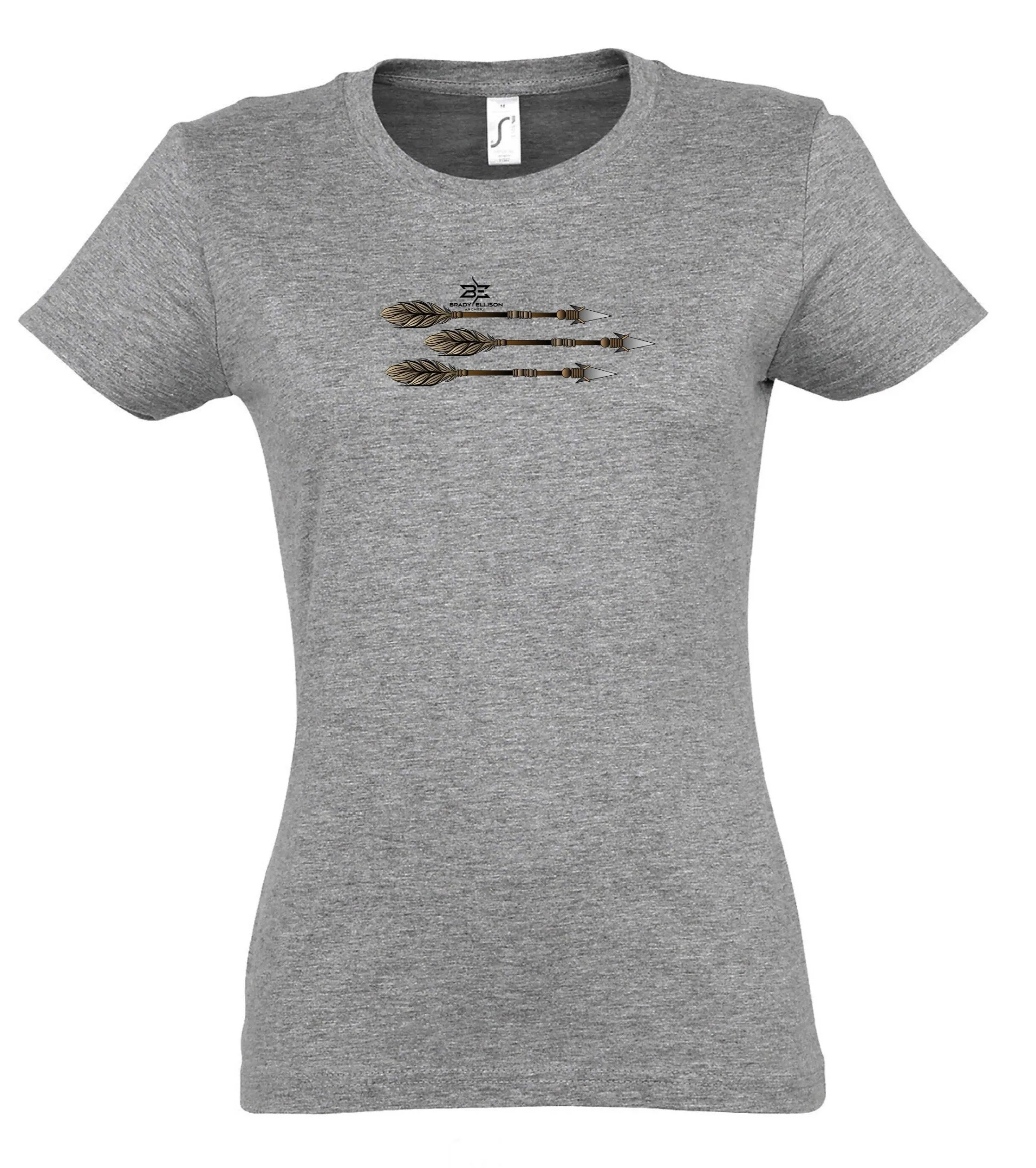 ARCHERY 3 ARROWS DESIGN WOMEN'S T-SHIRT