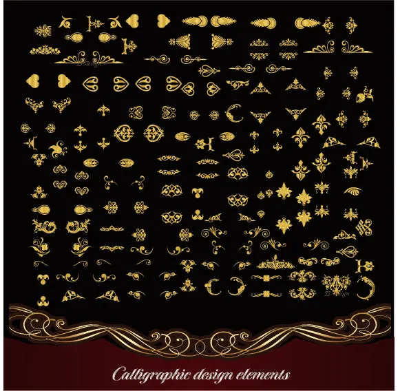 ★Best Vintage Design EPS cliparts collection V24,elegant design,vintage pattern,vector,eps,vintage design