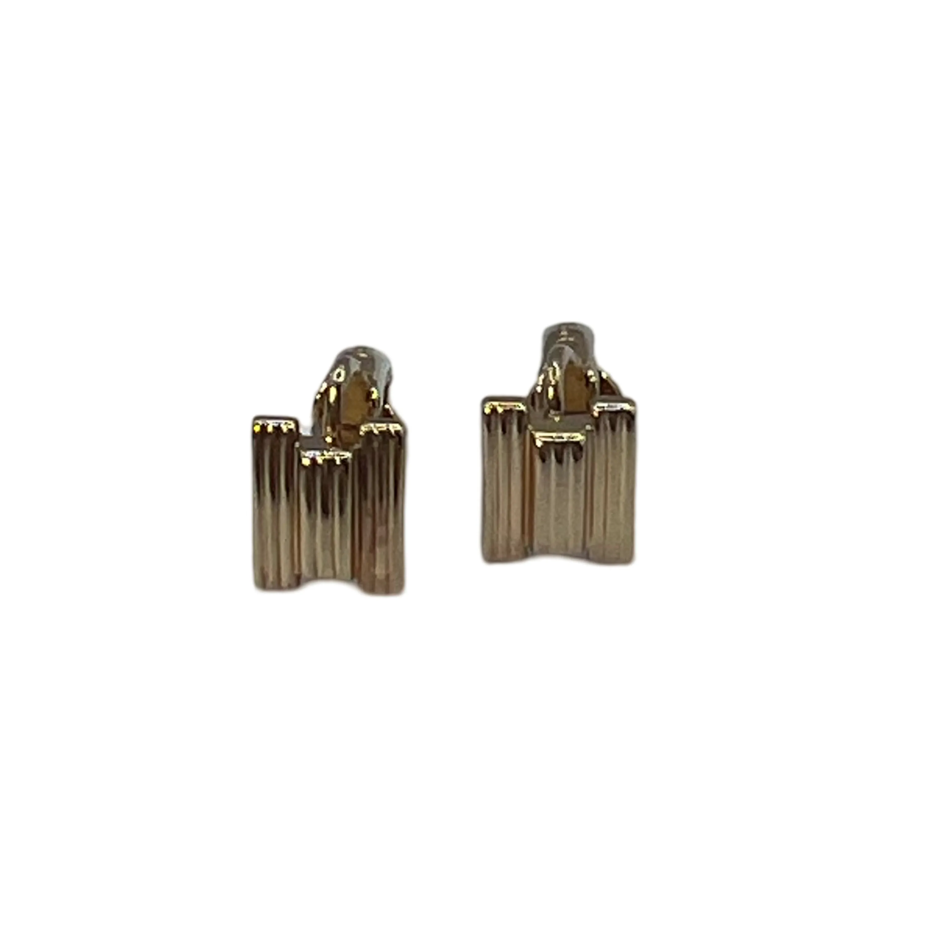 Dior Vintage Linear Stud Earrings