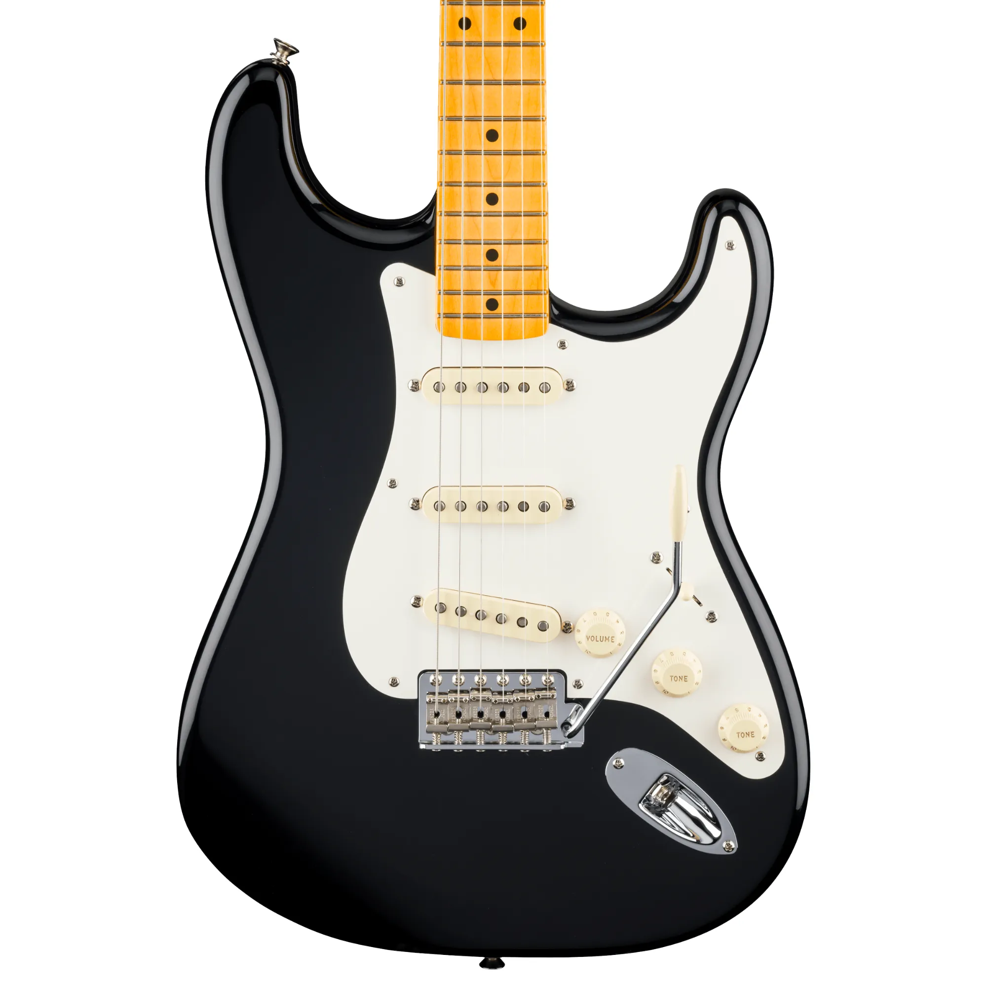 Fender American Vintage II 1957 Stratocaster Electric Guitar, Maple Fingerboard, Black