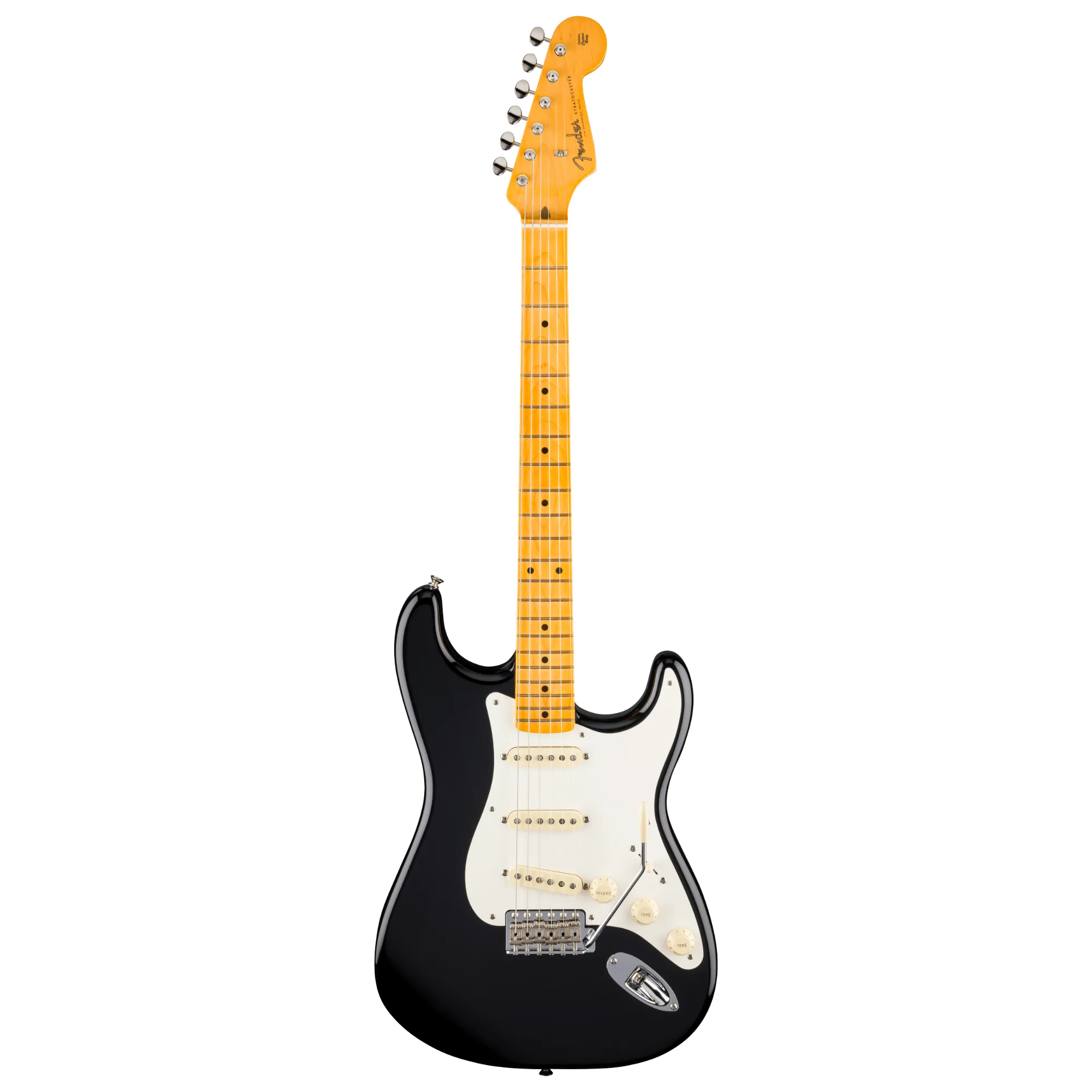 Fender American Vintage II 1957 Stratocaster Electric Guitar, Maple Fingerboard, Black