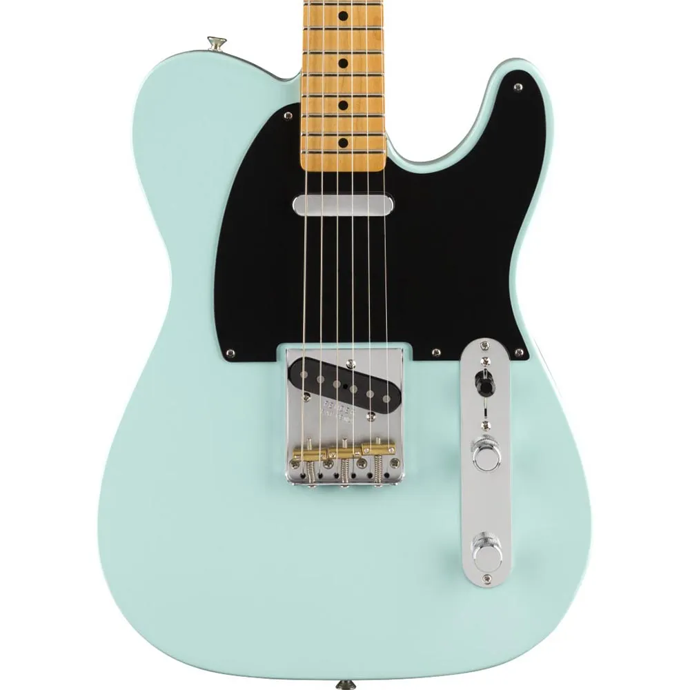 Fender Vintera '50s Telecaster Modified Electric Guitar Maple, Daphne Blue