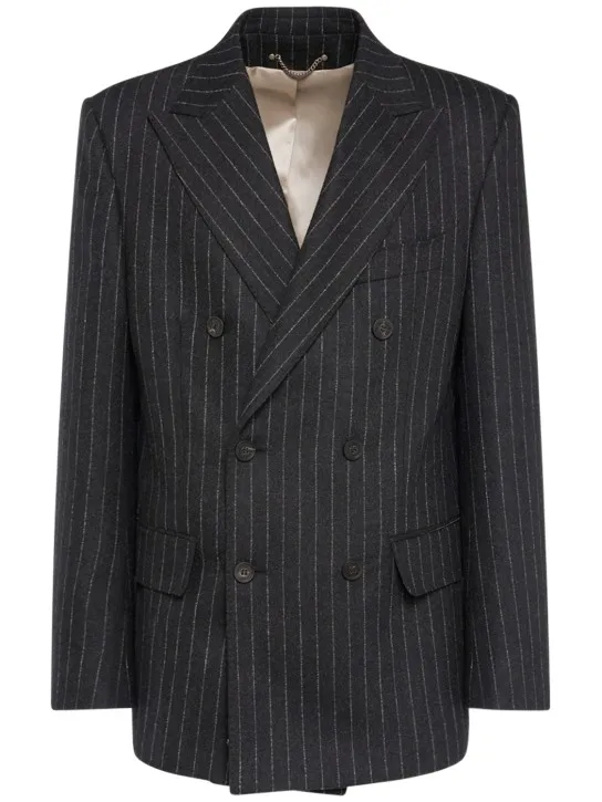 Golden Goose   Journey double breast wool blend blazer 