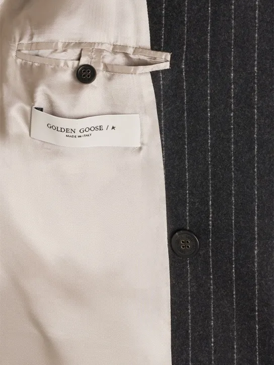 Golden Goose   Journey double breast wool blend blazer 