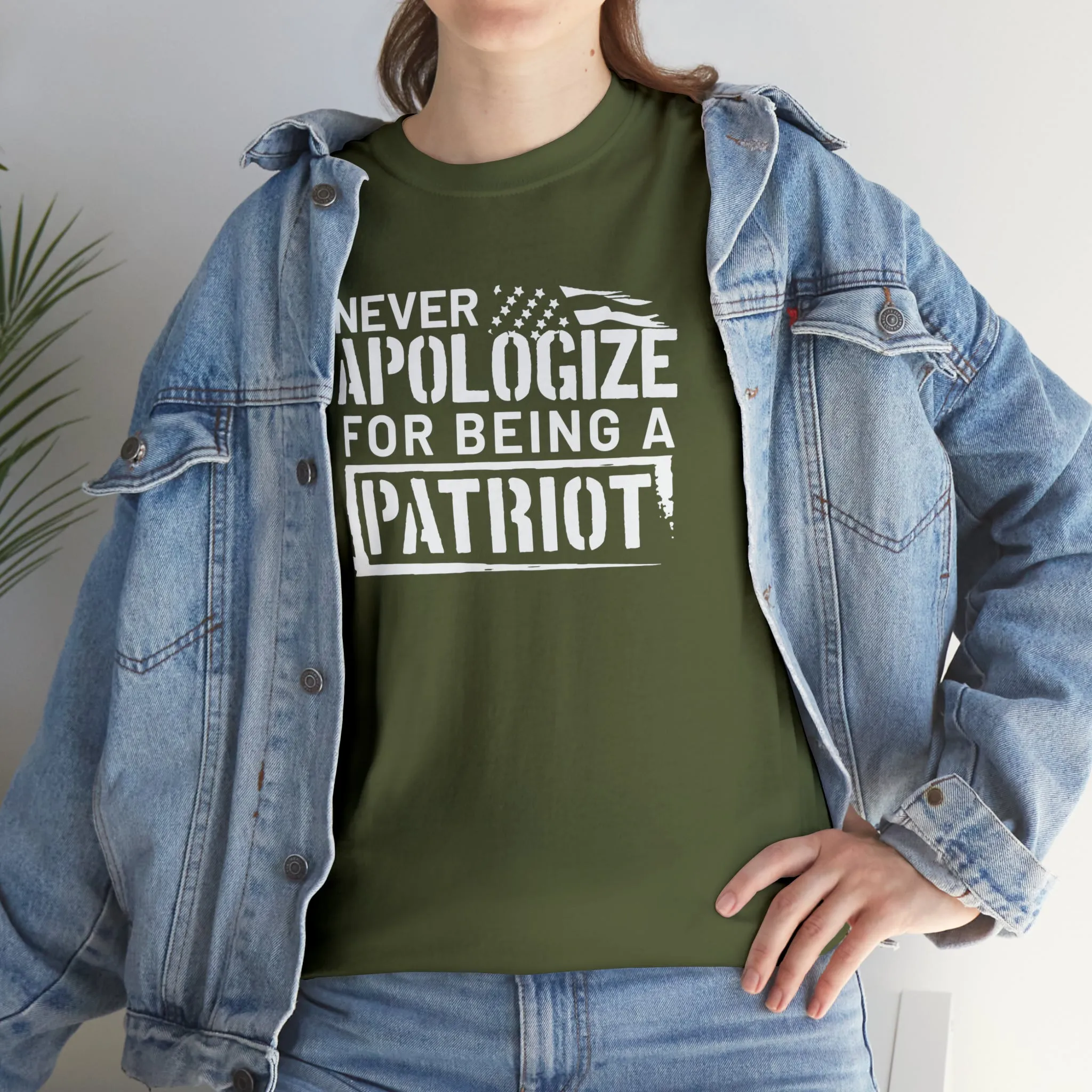 Never Apologize for Being a Patriot T-Shirt