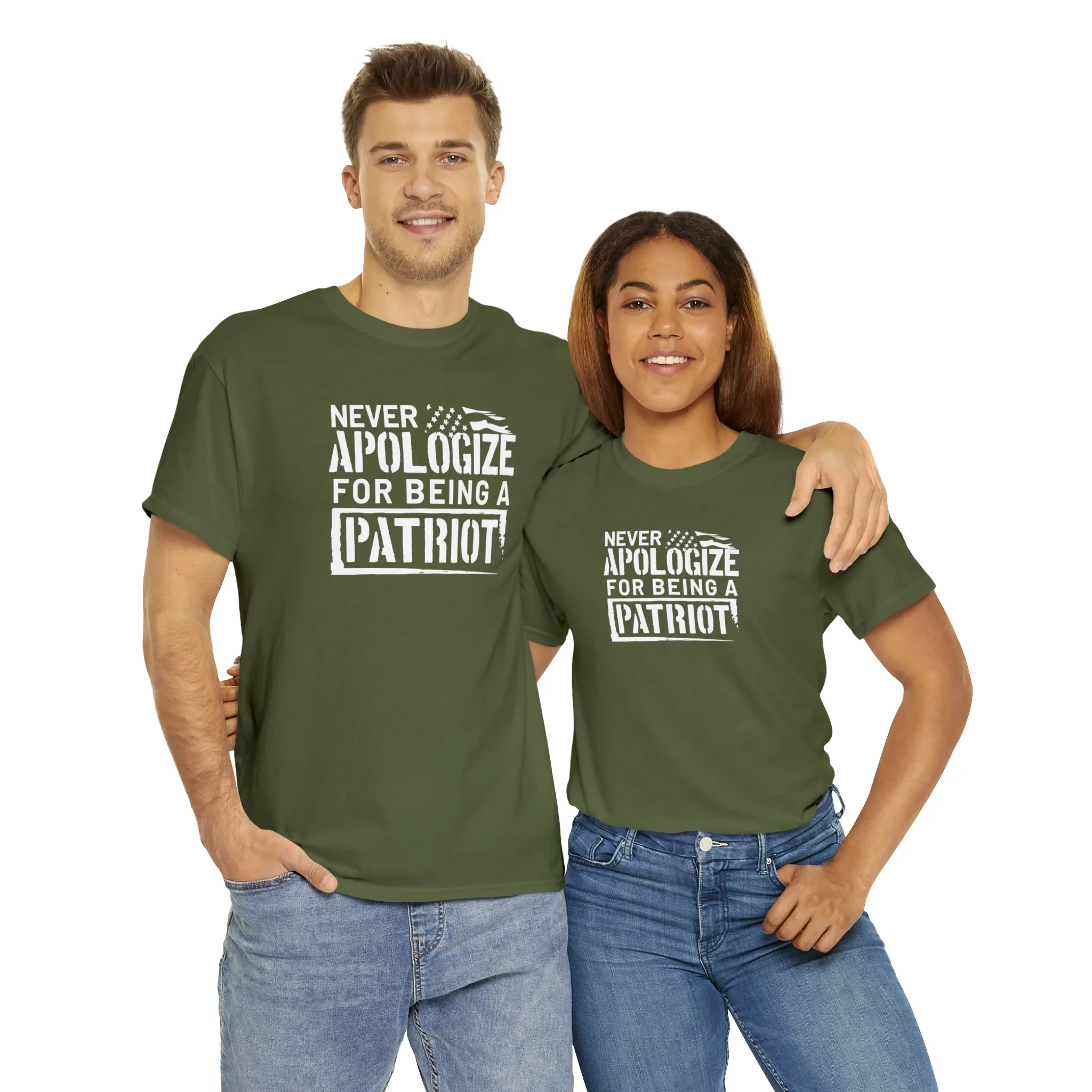 Never Apologize for Being a Patriot T-Shirt
